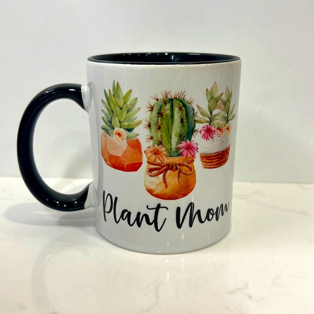 NEW “Plant Mom” Coffee Mug